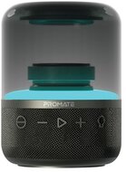 Promate Hangszóró Bluetooth - GLITZ (8W, BTv5.0, RGB LED, 1200mAh, fekete)