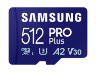 Samsung 512GB MicroSD MB-MD512SB/WW (PRO PLUS, UHS-I, R180/W130, adapter, 512GB)