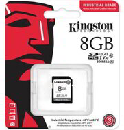 Kingston 8GB SDHC Industrial -40C to 85C C10 UHS-I U3 V30 A1 pSLC - SDIT/8GB