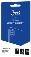 3MK LENS PROTECTION kameravédő üveg 4db (2.5D lekerekített szél, karcálló, ultravékony, 0.2mm, 7H) ÁTLÁTSZÓ
