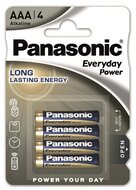 PANASONIC EVERYDAY POWER szupertartós elem (AAA, LR03EPS, 1.5V, alkáli) 4db /csomag