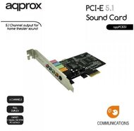 Approx APPPCIE51 32bit PCI-E 5.1 Hangkártya