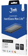 3MK HARD GLASS MAX LITE képernyővédő üveg (3D full cover, íves, ujjlenyomat mentes, karcálló, 0.3mm, 9H) FEKETE Samsung Galaxy A14 4G (SM-A145) Samsung Galaxy A14 5G (SM-A146)