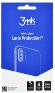 3MK LENS PROTECTION kameravédő üveg 4db (2.5D lekerekített szél, karcálló, ultravékony, 0.2mm, 7H) ÁTLÁTSZÓ Honor X7a