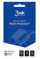3MK WATCH PROTECTION kijelzővédő fólia 3db (full screen, íves részre, öntapadó, ultravékony, 0.2mm, PET) ÁTLÁTSZÓ Amazfit GTR 4