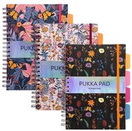 Pukka Pad Project Book Bloom B5 PP 200 oldalas vonalas spirálfüzet