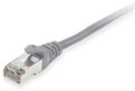 Equip Kábel - 606703 (S/FTP patch kábel, CAT6A, LSOH, PoE/PoE+ támogatás, szürke, 1m)