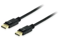Equip Kábel - 119252 (DisplayPort1.4 kábel, 8K/60Hz, apa/apa, fekete, 2m)