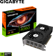 Gigabyte GeForce RTX 4060 8GB GDDR6 Windforce OC 8G 2xHDMI 2xDP - GV-N4060WF2OC-8GD