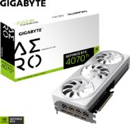 Gigabyte GeForce RTX 4070Ti 12GB GDDR6X Aero OC V2 12G HDMI 3xDP - GV-N407TAERO OCV2-12GD