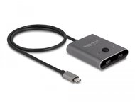 Delock USB 10 Gbps USB Type-C kapcsoló 2 az 1-ben Kétirányú 8K