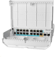 MikroTik netPower 15FR CRS318-1FI-15FR-2S-OUT 18 portos kültéri switch