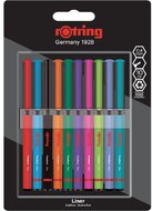 Rotring Liner 10 db-os vegyes színű tűfilc készlet