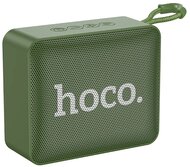 HOCO bluetooth hordozható hangszóró (v5.2, TransFlash kártyaolvasó, 5W teljesítmény, FM rádió) SÖTÉTZÖLD