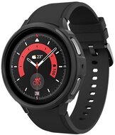 SPIGEN LIQUID AIR szilikon óra keret (közepesen ütésálló) FEKETE Samsung Galaxy Watch 5 Pro
