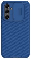 NILLKIN CAMSHIELD PRO műanyag telefonvédő (szilikon keret, közepesen ütésálló, kamera védelem, csíkos minta) SÖTÉTKÉK Samsung Galaxy A54 5G (SM-A546)