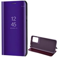 Tok álló (aktív FLIP, oldalra nyíló, asztali tartó funkció, tükrös felület, Mirror View Case) LILA - Xiaomi Poco X5 5G / Xiaomi Redmi Note 12 5G