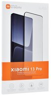 MADE FOR XIAOMI képernyővédő üveg (3D full cover, íves, ujjlenyomat mentes, karcálló, 0.3mm, 9H) FEKETE Xiaomi 13 Pro