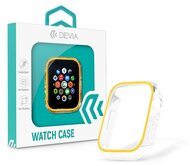 Devia ST365379 Apple Watch 44mm arany szilikon védőtok