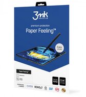 3MK PAPER FEELING képernyővédő fólia 2db (full screen, íves, ujjlenyomat mentes, papír hatás, 0.16mm) ÁTLÁTSZÓ
