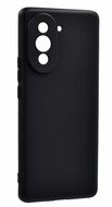 Szilikon telefonvédő (matt) FEKETE Huawei Nova 10 Pro
