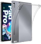 Szilikon telefonvédő (közepesen ütésálló, légpárnás sarok, érintőceruza tartó) ÁTLÁTSZÓ - Lenovo Tab P11 Pro Gen2 (TB132FU) WIFI