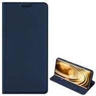 DUX DUCIS SKIN PRO tok álló, bőr hatású (FLIP, oldalra nyíló, bankkártya tartó, asztali tartó funkció) SÖTÉTKÉK Samsung Galaxy A54 5G (SM-A546)