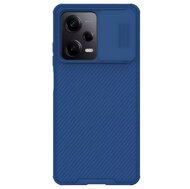 NILLKIN CAMSHIELD PRO műanyag telefonvédő (szilikon keret, közepesen ütésálló, kamera védelem, csíkos minta) SÖTÉTKÉK Xiaomi Poco X5 Pro 5G Xiaomi Redmi Note 12 Pro