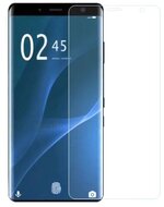 Képernyővédő üveg (2.5D lekerekített szél, karcálló, 9H) ÁTLÁTSZÓ - Sony Xperia 1 (J9110)