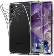 SPIGEN LIQUID CRYSTAL szilikon telefonvédő (közepesen ütésálló, légpárnás sarok) ÁTLÁTSZÓ - Samsung Galaxy S23