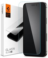 SPIGEN TR SLIM HD képernyővédő üveg (2.5D, karcálló, tok barát, ujjlenyomat mentes, ultravékony, 0.2mm, 9H) ÁTLÁTSZÓ - Apple iPhone 14 Pro Max