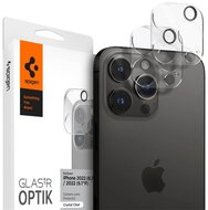 SPIGEN OPTIK kameravédő üveg 2db (lekerekített szél, karcálló, 9H) ÁTLÁTSZÓ - Apple iPhone 14 Pro /Apple iPhone 14 Pro Max