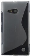 Szilikon telefonvédő (S-line) ÁTLÁTSZÓ - Nokia Lumia 730 / Nokia Lumia 735