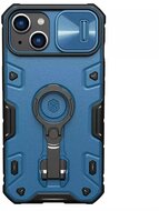 NILLKIN CAMSHIELD ARMOR PRO MAGNETIC defender műanyag telefonvédő (közepesen ütésálló, Magsafe rögzítésű) SÖTÉTKÉK Apple iPhone 14