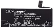CAMERON SINO Li-Polymer akku (3,82V / 1620mAh, Apple 616-00106 kompatibilis) FEKETE