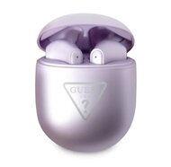 CG MOBILE GUESS bluetooth fülhallgató SZTEREO (v5.0, TWS, mikrofon, vízálló + töltőtok) LILA