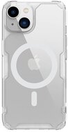 NILLKIN NATURE PRO MAGNETIC műanyag telefonvédő (közepesen ütésálló, légpárnás sarok, Magsafe rögzítés) ÁTLÁTSZÓ Apple iPhone 14 Plus
