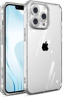 Szilikon telefonvédő (közepesen ütésálló, légpárnás keret) ÁTLÁTSZÓ - Apple iPhone 12 Pro Max