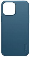 NILLKIN SUPER FROSTED PRO műanyag telefonvédő (közepesen ütésálló, gumírozott, érdes felület) SÖTÉTKÉK - Apple iPhone 14 Plus