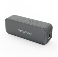 TRONSMART T2 MINI bluetooth hordozható hangszóró (v5.0, 2200mAh belső akku, 10W teljesítmény, IPX7 vízálló) SZÜRKE