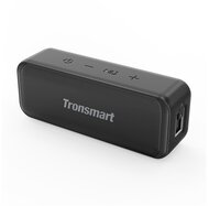 TRONSMART T2 MINI bluetooth hordozható hangszóró (v5.0, 2200mAh belső akku, 10W teljesítmény, IPX7 vízálló) FEKETE