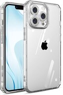 Szilikon telefonvédő (közepesen ütésálló, légpárnás keret) ÁTLÁTSZÓ Apple iPhone 14 Pro Max
