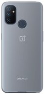 Műanyag telefonvédő (gumírozott) ÁTLÁTSZÓ OnePlus Nord N100