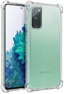 Szilikon telefonvédő (közepesen ütésálló, légpárnás sarok) ÁTLÁTSZÓ Samsung Galaxy S20 FE (SM-G780)