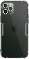 NILLKIN NATURE szilikon telefonvédő (közepesen ütésálló, légpárnás sarok, 0.6 mm, ultravékony) SZÜRKE - Apple iPhone 12 Pro Max