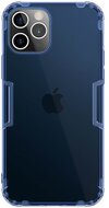 NILLKIN NATURE szilikon telefonvédő (közepesen ütésálló, légpárnás sarok, 0.6 mm, ultravékony) SÖTÉTKÉK - Apple iPhone 12 Pro Max