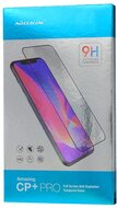 NILLKIN CP+ PRO képernyővédő üveg (2.5D kerekített szél, íves, full glue, karcálló, UV szűrés, 0.33mm, 9H) FEKETE Apple iPhone 12 Pro Max