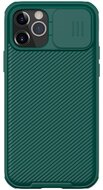 NILLKIN CAMSHIELD PRO műanyag telefonvédő (szilikon keret, közepesen ütésálló, kamera védelem, csíkos minta) SÖTÉTZÖLD Apple iPhone 12 Apple iPhone 12 Pro