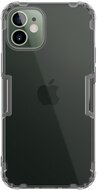 NILLKIN NATURE szilikon telefonvédő (közepesen ütésálló, légpárnás sarok, 0.6 mm, ultravékony) SZÜRKE - Apple iPhone 12 mini