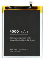 Akku 4000 mAh LI-ION (belső akku, beépítése szakértelmet igényel, BN49 kompatibilis) Xiaomi Redmi 7A